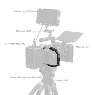 SmallRig 6702 "HawkLock" Quick Release Cage for Sony Alpha 7R VI 