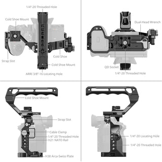 SmallRig 6704 Advanced Cage Kit for Sony Alpha 7R VI 