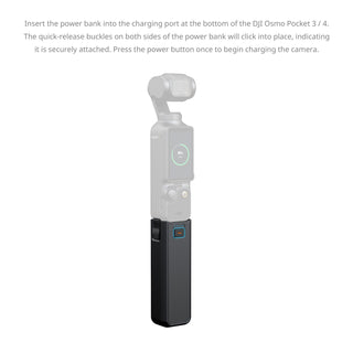 SmallRig 6713 Power Bank for DJI Osmo Pocket 3 / 4 / 4P