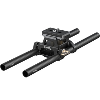 SmallRig 6761 Arca-Type Mount Plate with 15mm Dual Rod Clamp