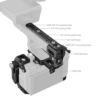 SmallRig 6777 "HawkLock" Cage Kit for Sony FX5 & XLR Handle