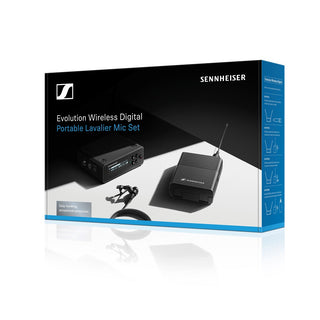 Sennheiser EW-DP ME 2 SET Camera-Mount Digital Wireless Omni Lavalier Mic System (R1-6: 520 to 576 MHz)