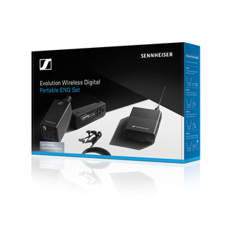 Sennheiser EW-DP ENG SET Camera-Mount Digital Wireless Combo Microphone System (R4-9: 552 to 608MHz)