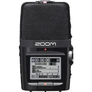 Zoom H2n 2-Input / 4-Track Portable Handy Recorder with Onboard 5-Mic Array