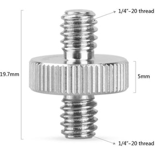 SmallRig 828 1/4"-20 to 1/4"-20 Double-End Stud (2-Pack)