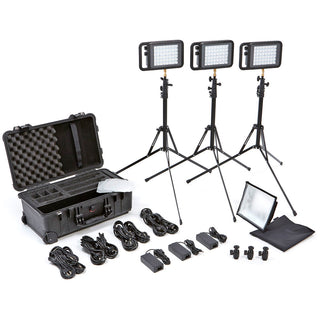 Litepanels Lykos+ Bi-Color LED Flight Kit