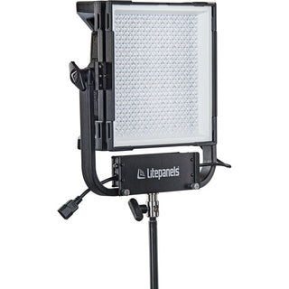 Litepanels Gemini 1 x 1 RGBWW LED Hard Panel (Standard Yoke, Bare Ends Power Cord)