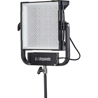 Litepanels Gemini 1 x 1 RGBWW LED Hard Panel (Standard Yoke, Bare Ends Power Cord)