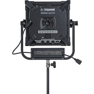 Litepanels Gemini 1 x 1 RGBWW LED Hard Panel (Standard Yoke, Bare Ends Power Cord)