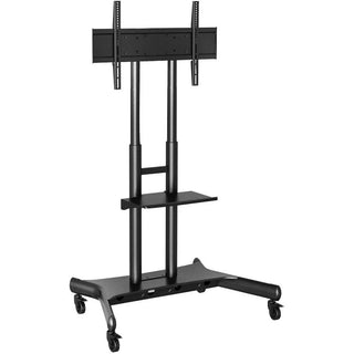 Atdec AD-TVC-75 Mobile AV Cart for TVs and Displays (Max Vesa 800x500, 75kg Payload, 50"-80" Displays)