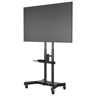 Atdec AD-TVC-75 Mobile AV Cart for TVs and Displays (Max Vesa 800x500, 75kg Payload, 50"-80" Displays)