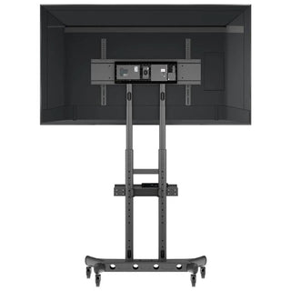 Atdec AD-TVC-75 Mobile AV Cart for TVs and Displays (Max Vesa 800x500, 75kg Payload, 50"-80" Displays)