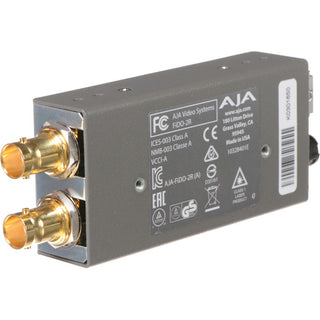 AJA FIDO Dual Channel Optical Fiber to SD/HD/3G SDI