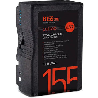 bebob B155CINE 14.4/28.8V 155Wh B-Mount Li-ion Battery