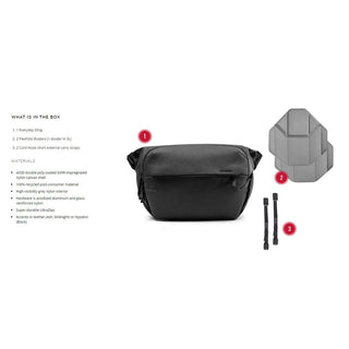Peak Design Everyday Sling 3L v2 - Kelp - Copy