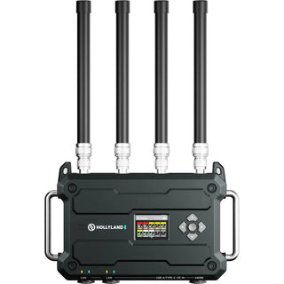 Hollyland Solidcom C1 Pro Roaming Hub 10S Full-Duplex Wireless Intercom System with 10 Single-Ear Headsets (V-Mount)