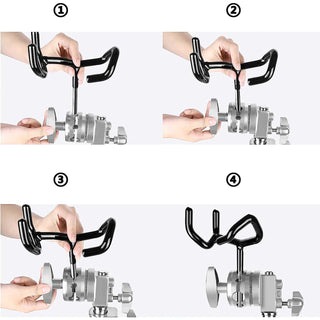 Rockn Boompole Holder Cradle Mount Support