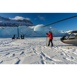 iFootage Cobra 3 C180F-P Carbon Fiber Monopod with Pedal-Release Mini Tripod Base and K5S Fluid Head