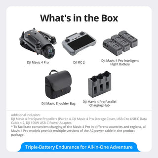 DJI Mavic 4 Pro Drone with Fly More Combo