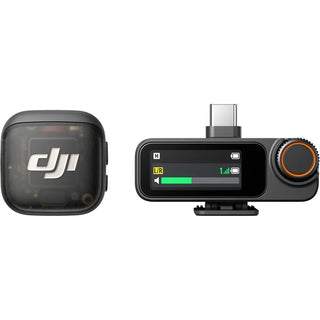 DJI Mic 3 Compact Wireless Microphone System/Recorder for Camera & Smartphone (1 TX + 1 RX)