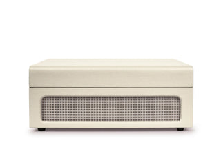 Crosley Voyager Bluetooth Portable Turntable - Dune + Bundled Crosley Record Storage Display Stand Crosley