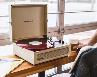 Crosley Voyager Dune - Bluetooth Portable Turntable Crosley