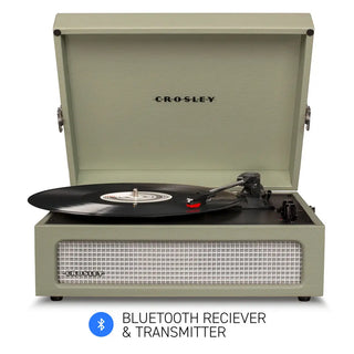 Crosley Voyager Sage - Bluetooth Portable Turntable Crosley