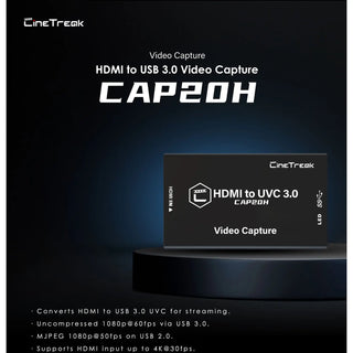 CineTreak HDMI to USB 3.0 Video Capture Device