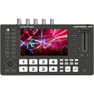 CineTreak Cinelive C2S SDI and HDMI Video Switcher with Built-In 5.5" LCD Screen