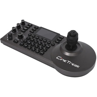 CineTreak CT-CR02 Multifunctional NDI PTZ Remote Controller with NDI HX Preview and Joystick Control