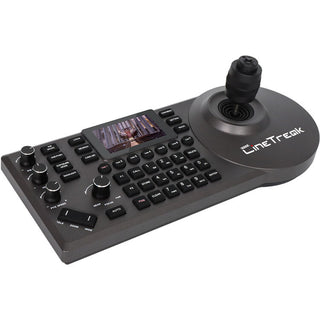 CineTreak CT-CR02 Multifunctional NDI PTZ Remote Controller with NDI HX Preview and Joystick Control