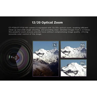 CineTreak CT-PT20 PTZ Camera with 20x Optical Zoom