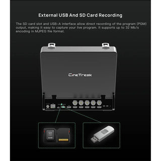 CineTreak Stream Master SDI Video Switcher