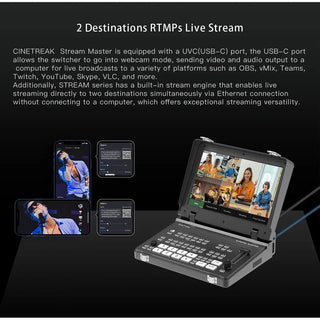 CineTreak Stream Master SDI Video Switcher