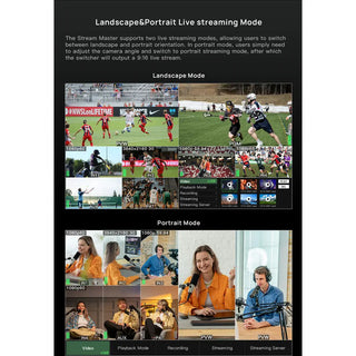 CineTreak Stream Master SDI Video Switcher