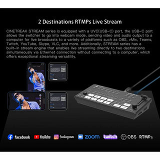 CineTreak STREAM SH Video Switcher