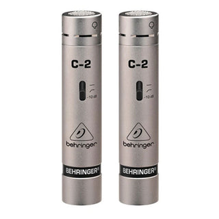 Behringer C-2 Studio Condenser Microphones (Matched Pair)