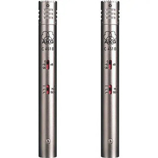 AKG C451 B Small-Diaphragm Condenser Microphone (Matched Pair)