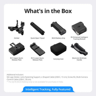 DJI RS 5 Gimbal Combo Kit with AI Tracking Module & Briefcase Handle