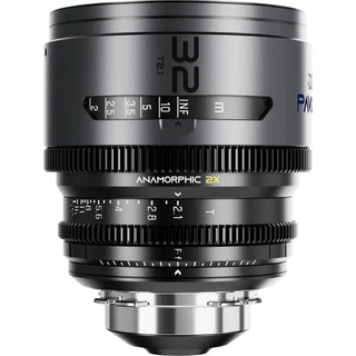 DZOFilm PAVO 32mm T2.1 2x Anamorphic Prime Lens (Blue Coating, PL/EF Mount, Feet) - Ex-Display