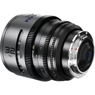 DZOFilm PAVO 32mm T2.1 2x Anamorphic Prime Lens (Blue Coating, PL/EF Mount, Feet) - Ex-Display