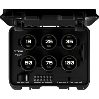 DZOFilm Arles FF/VV Prime Cine 6-Lens Set (ARRI PL, Feet)