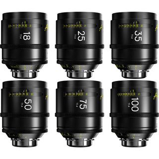 DZOFilm Arles FF/VV Prime Cine 6-Lens Set (ARRI PL, Metres)