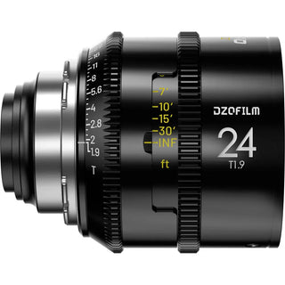 DZOFilm Vespid II 24mm T1.9 Prime Lens (ARRI PL, Feet)