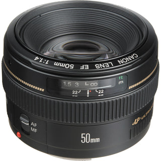 Canon EF5014U EF 50mm f/1.4 USM, Diameter 58mm to suit Lens Hood ES-71 II