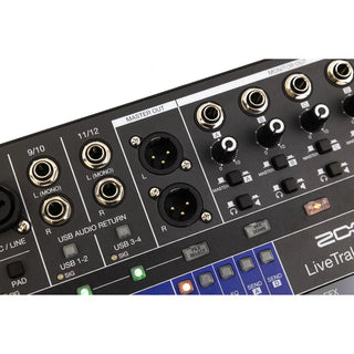 Zoom LiveTrak L12next 14x4 Digital Mixer and Recorder