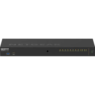 Netgear AV Line M4250 GSM4212P 12-Port Gigabit PoE+ Compliant Managed AV Switch with SFP (125W)