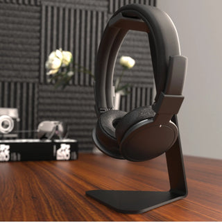 Kanto H1 Universal Desktop Headphone Stand, Black Kanto