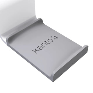 Kanto HHW Universal Under Desk Headphone Hook, White Kanto