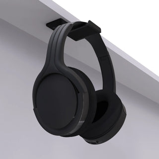 Kanto HH Universal Under Desk Headphone Hook, Black Kanto